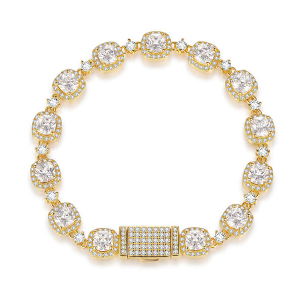 Nebula's Radiance - Ultra - Luxury Moissanite Dreamscape Bracelet