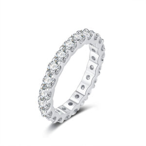 Eternity Moissanite Band Ring