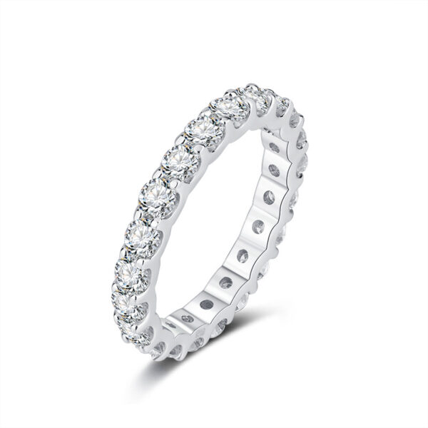 Eternity Moissanite Band Ring