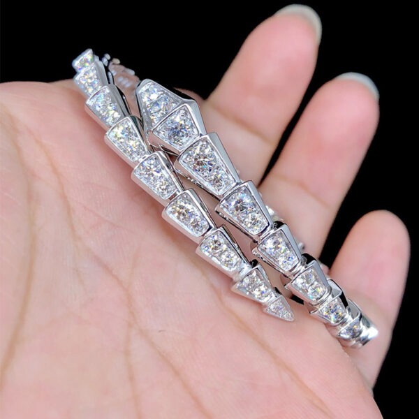 Enchanted Serpent Supreme Moissanite Luxury Bracelet - Image 5