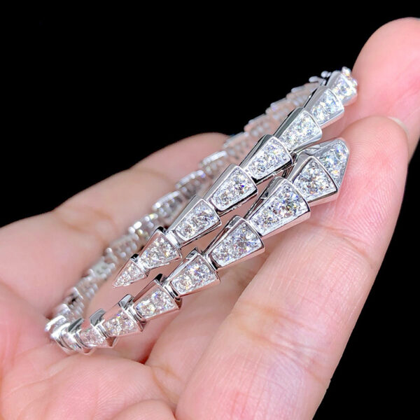 Enchanted Serpent Supreme Moissanite Luxury Bracelet - Image 3